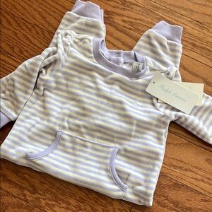 Ralph Lauren Striped Baby Outfit